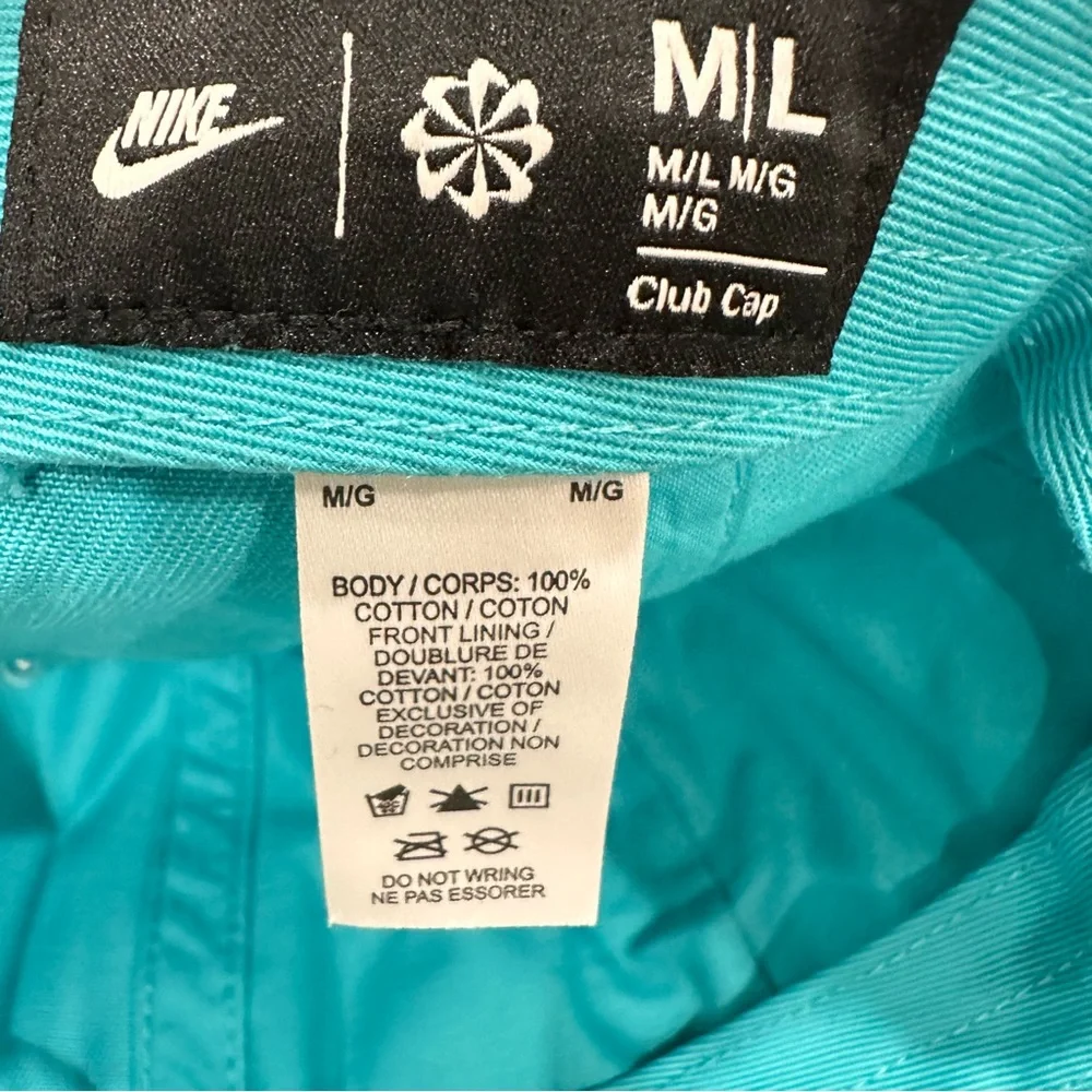 Nike teal cap
